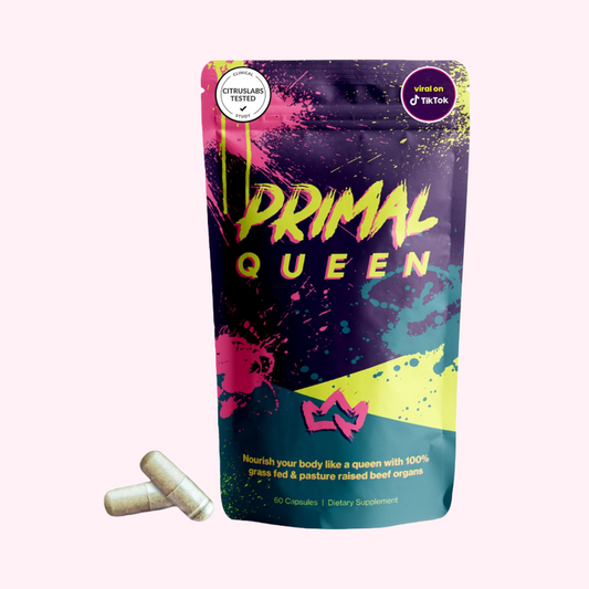 Primal Queen Beef Organ Superfood Supplement Optimized for Women